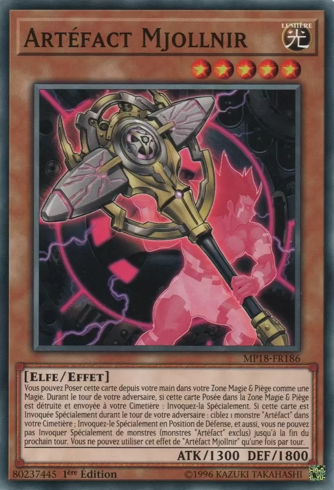 Mega Pack 2018 MP18 - Artéfact Mjollnir