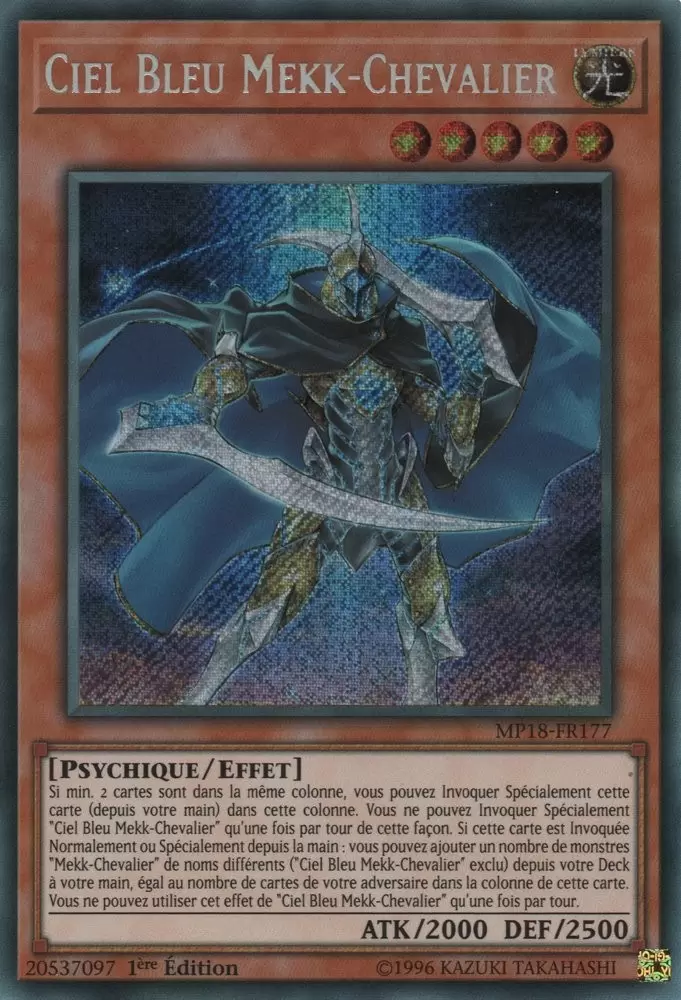 Mega Pack 2018 MP18 - Ciel Bleu Mekk-Chevalier