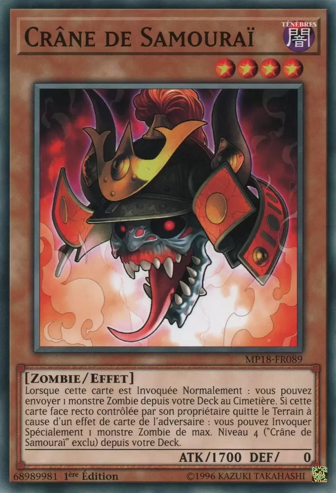 Mega Pack 2018 MP18 - Crâne de Samouraï