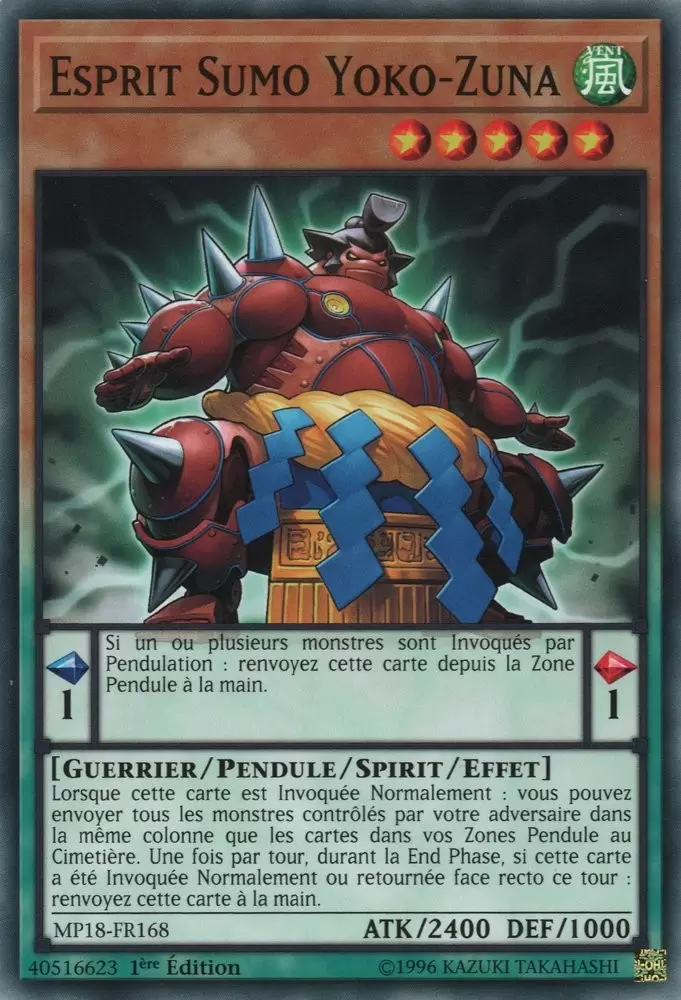 Mega Pack 2018 MP18 - Esprit Sumo Yoko-Zuna