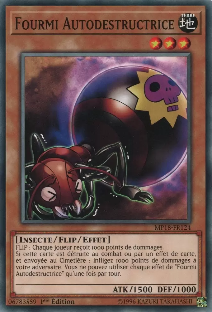 Mega Pack 2018 MP18 - Fourmi Autodestructrice