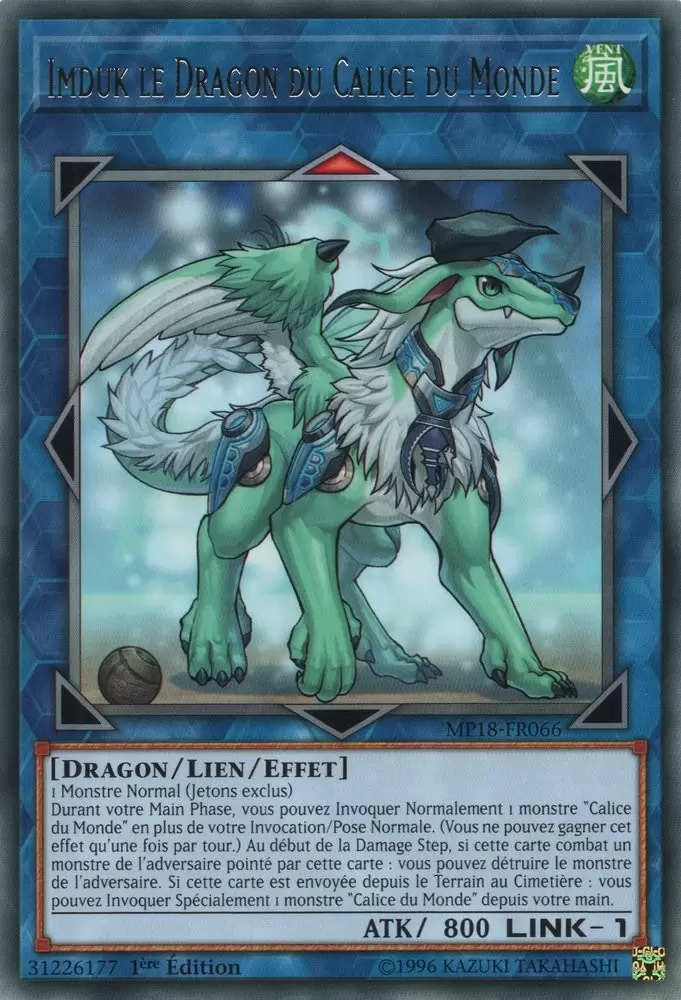 Mega Pack 2018 MP18 - Imduk le Dragon du Calice du Monde