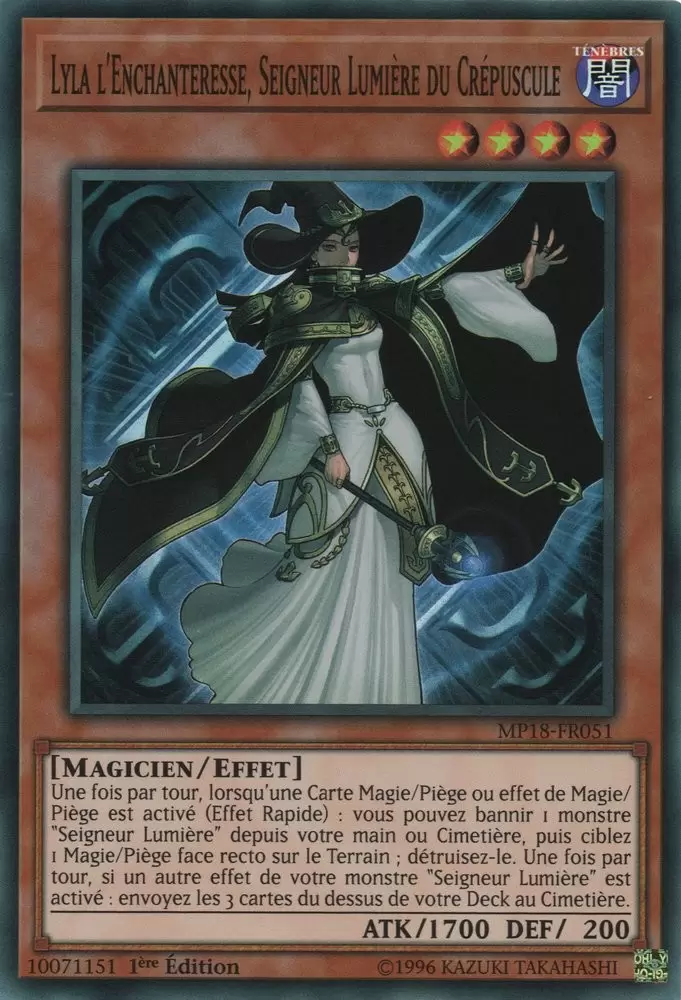 Mega Pack 2018 MP18 - Lyla l\'Enchanteresse, Seigneur Lumière du Crépuscule