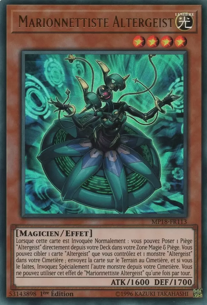 Mega Pack 2018 MP18 - Marionnettiste Altergeist