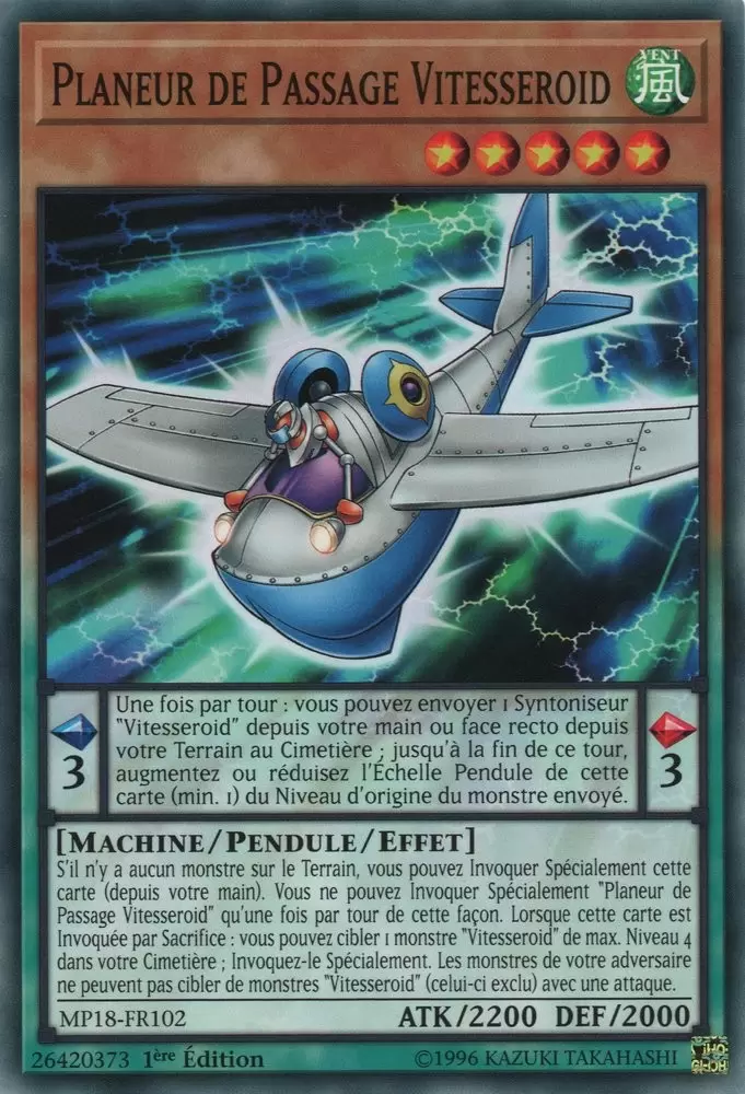 Mega Pack 2018 MP18 - Planeur de Passage Vitesseroid