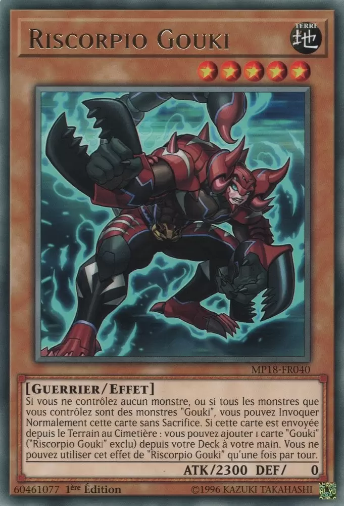 Mega Pack 2018 MP18 - Riscorpio Gouki