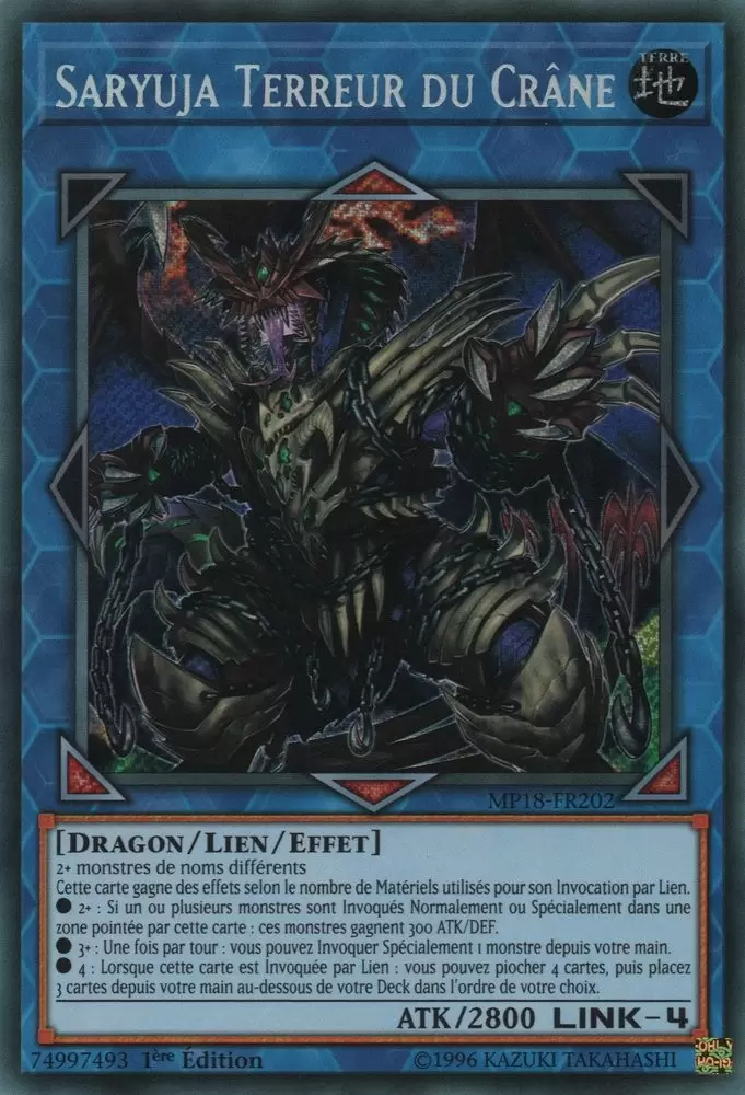 Mega Pack 2018 MP18 - Saryuja Terreur du Crâne
