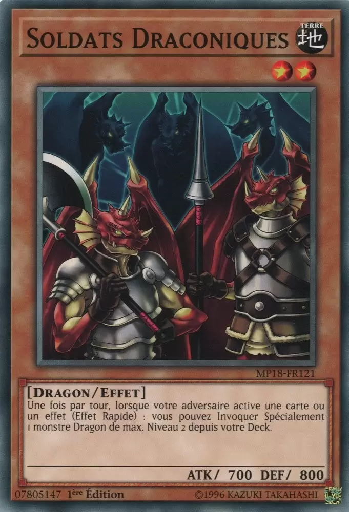 Mega Pack 2018 MP18 - Soldats Draconiques