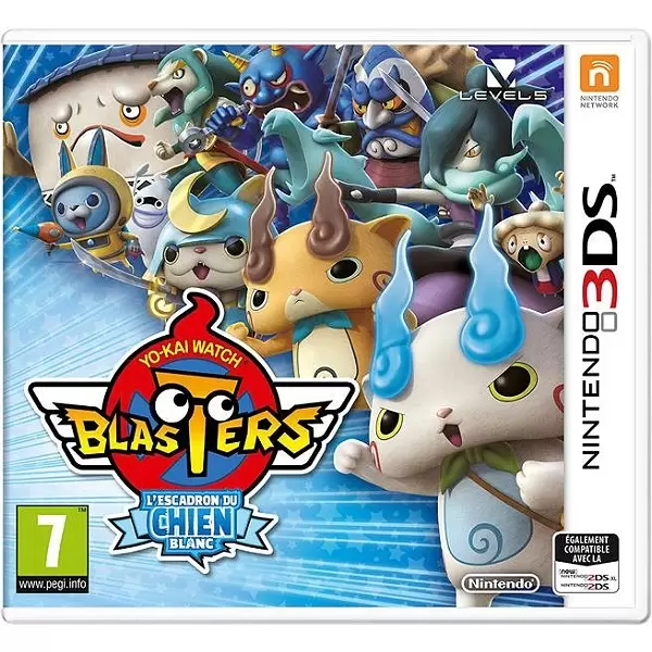 Jeux Nintendo 2DS / 3DS - Yo-Kai Watch Blasters : L\'escadron du chien blanc