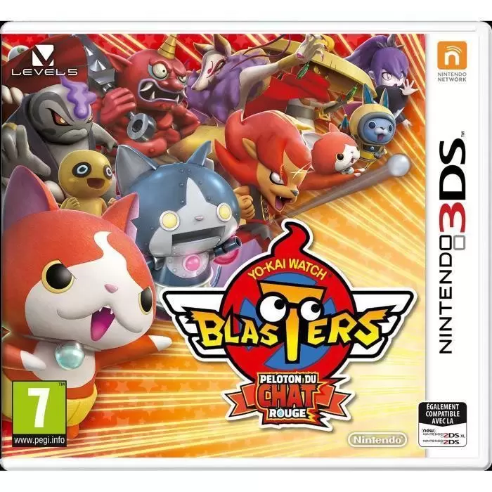 Jeux Nintendo 2DS / 3DS - Yo-Kai Watch Blasters : Peloton du chat rouge