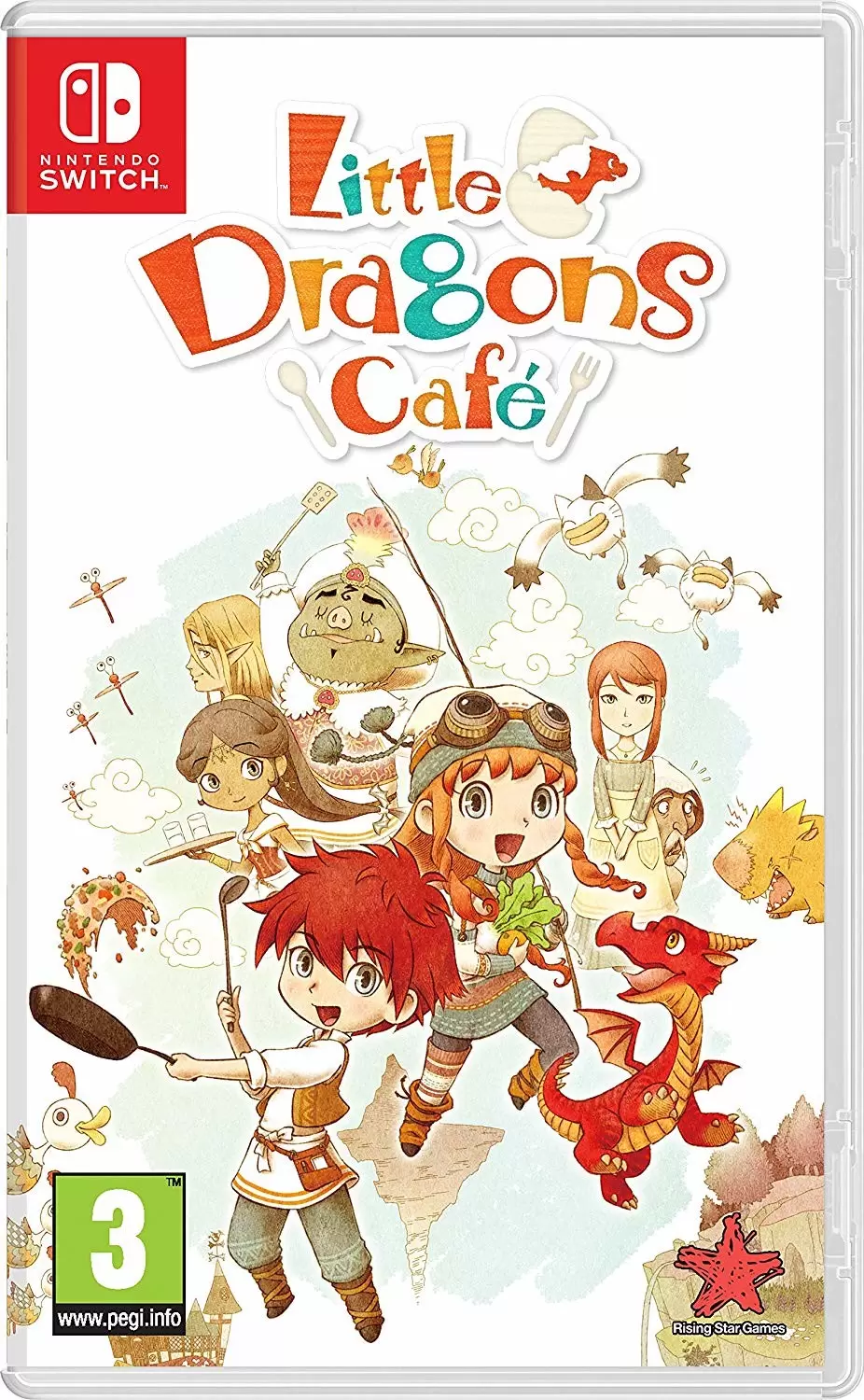 Nintendo Switch Games - Little Dragons Café