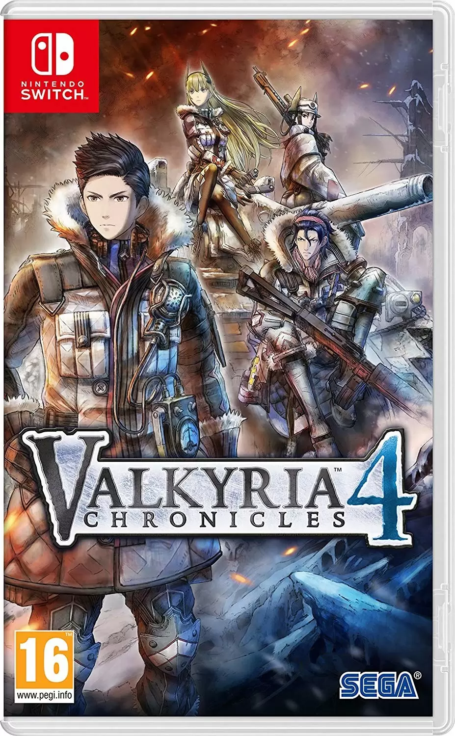 Nintendo Switch Games - Valkyria Chronicles 4