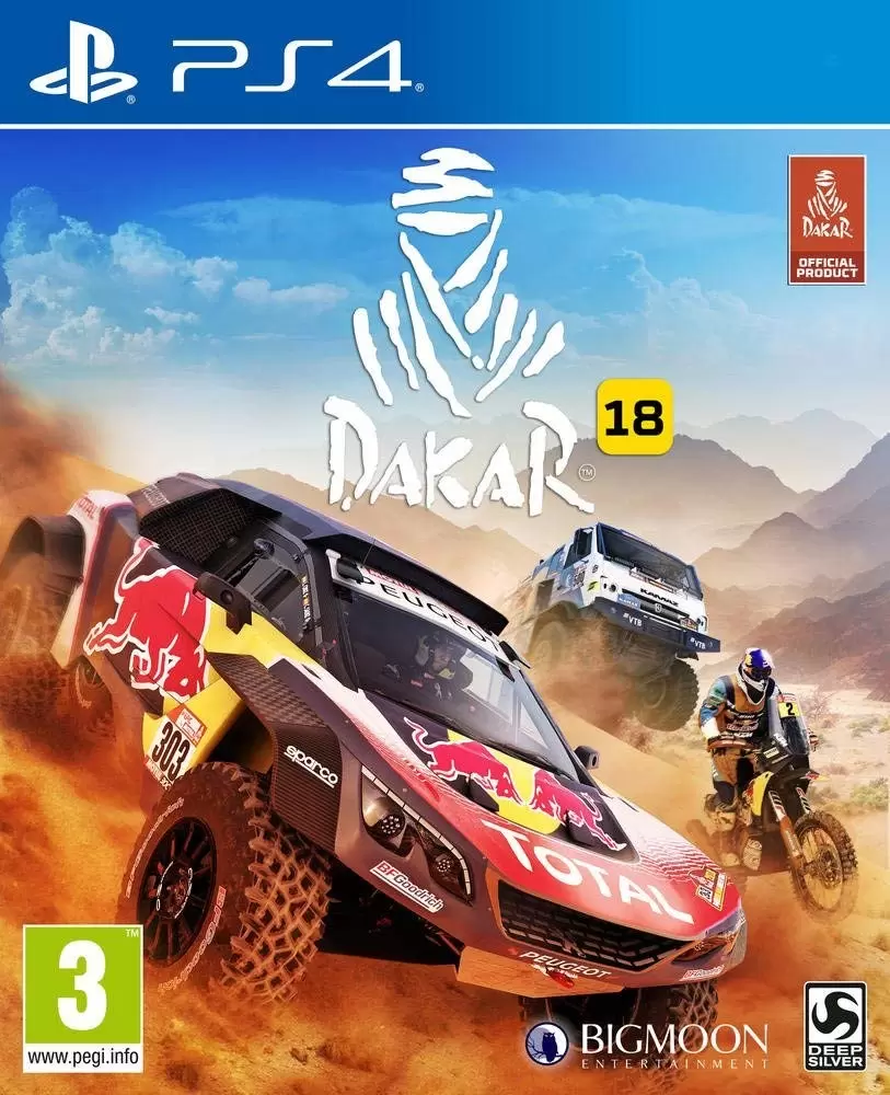 Jeux PS4 - Dakar 18