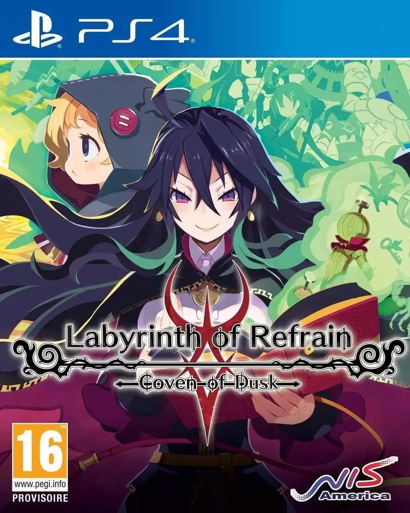 Jeux PS4 - Labyrinth of Refrain - Coven of Dusk