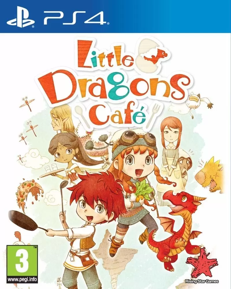 Jeux PS4 - Little Dragons Café