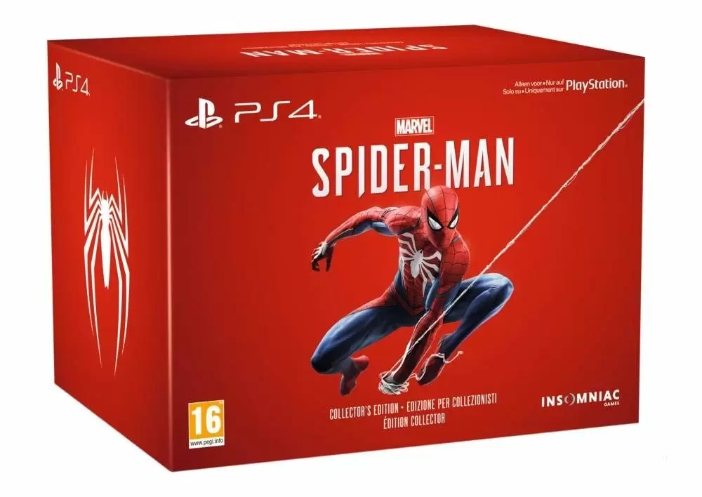 Marvel Spider-Man Collectors Edition - PS4 - Game Games - Loja de Games  Online