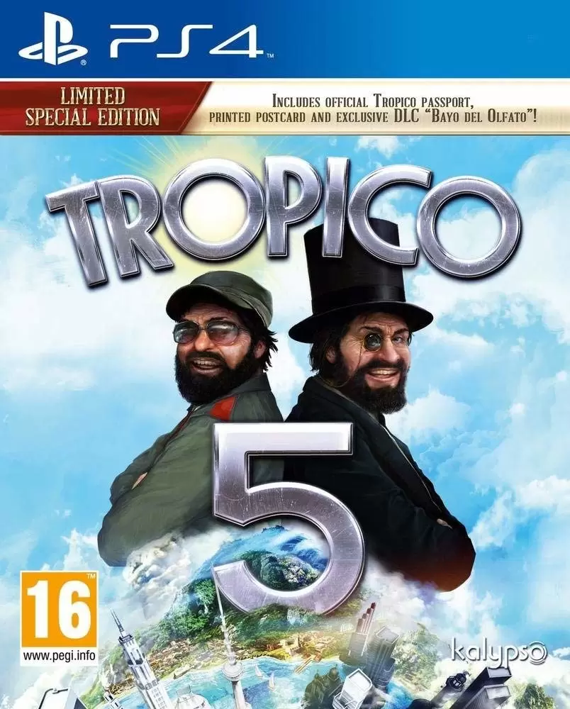 Jeux PS4 - Tropico 5 Edition Day One