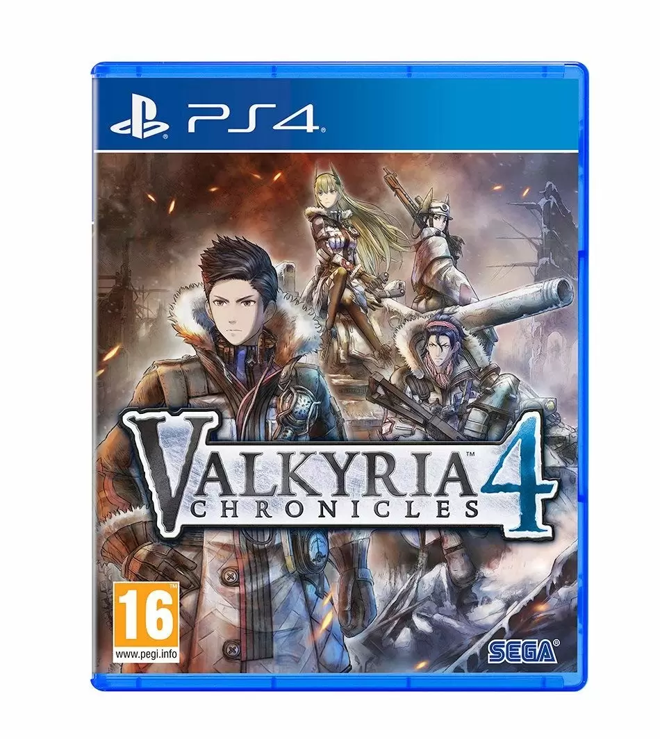 PS4 Games - Valkyria Chronicles 4