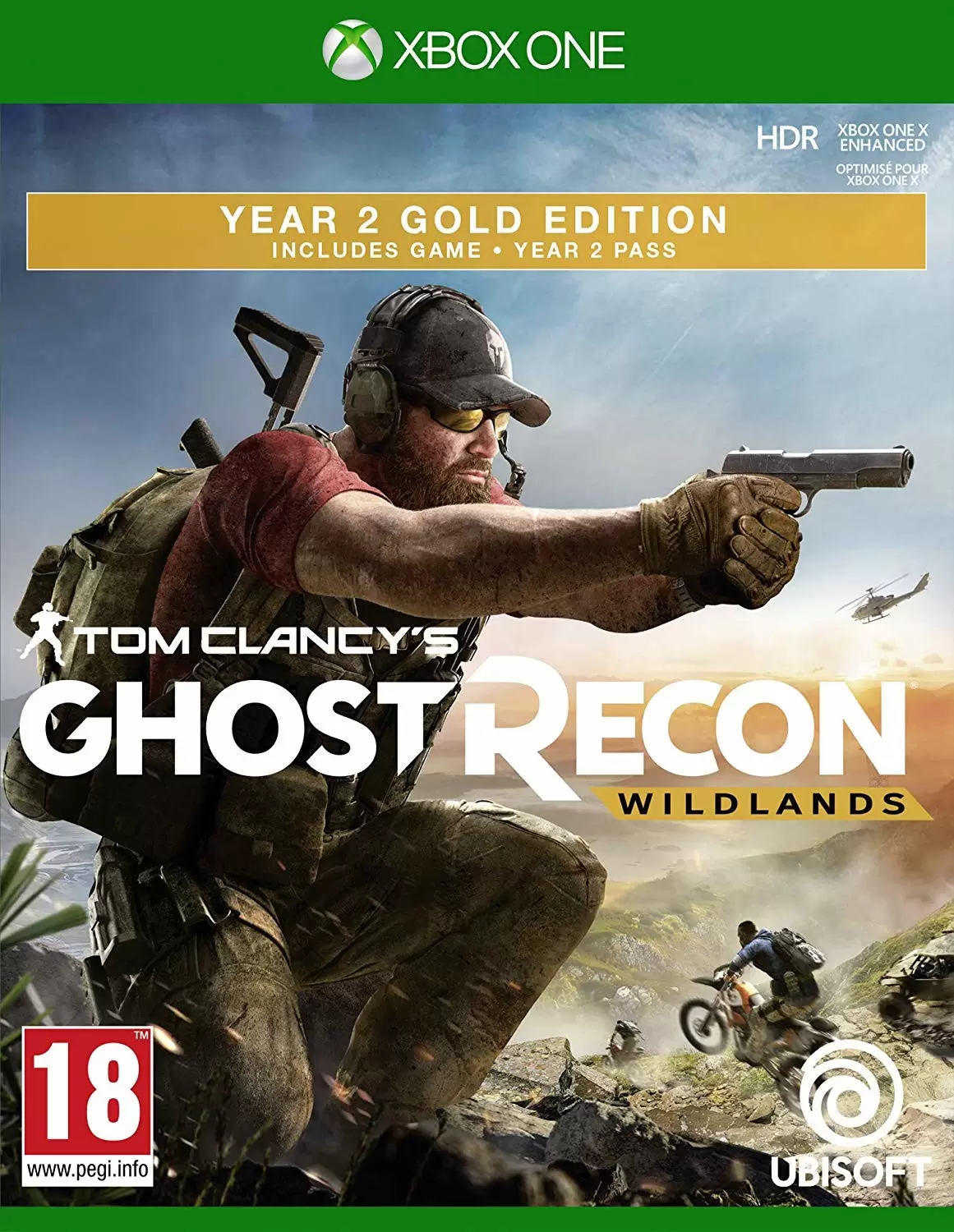 Jeux XBOX One - Tom Clancy\'s Ghost Recon Wildlands Year 2 Gold Edition
