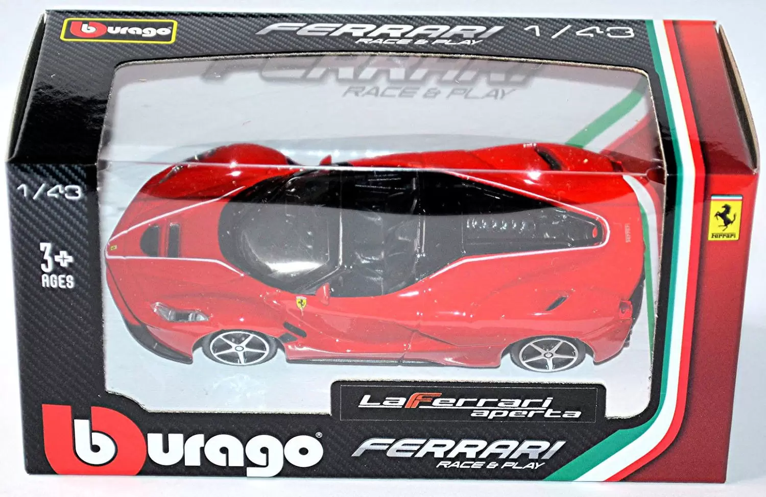 Bburago 1/43e - FERRARI Laférrari Aperta (Rouge)