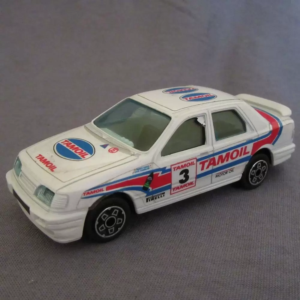 Bburago 1/43e - FORD Sierra #3 Rally (Blanche - Rouge)