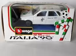 Bburago 1/43e - FIAT Tipo - 1990 - Italia (Blanche)