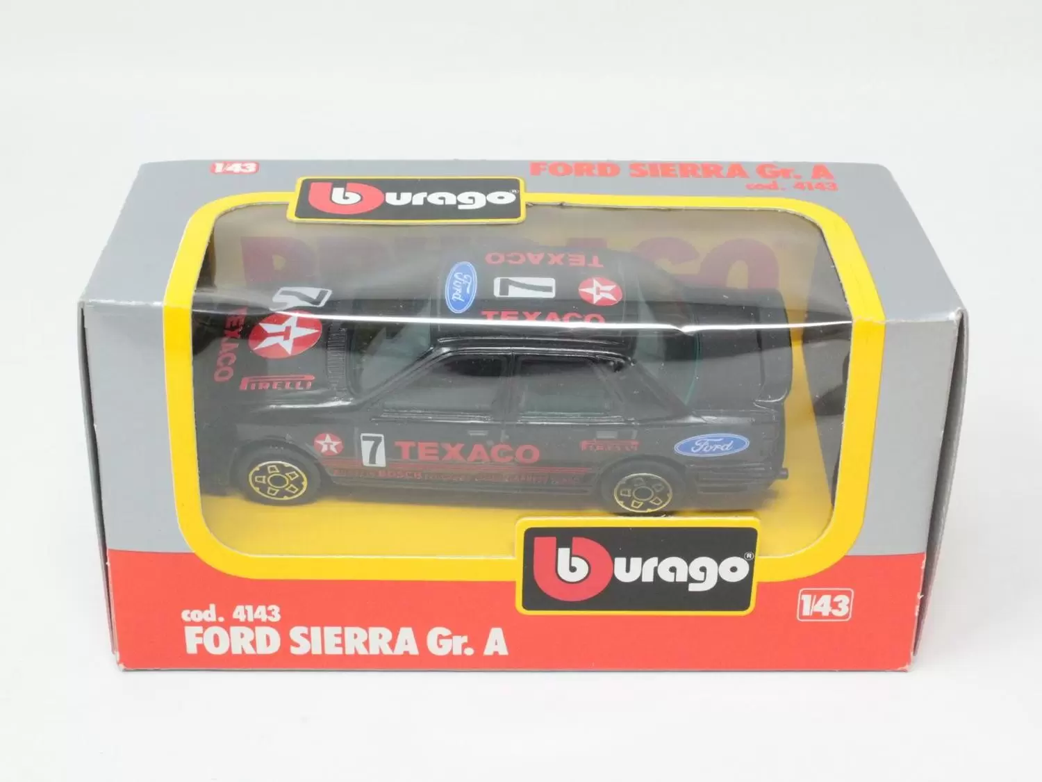 Bburago 1/43e - FORD Sierra GR.A #7 Rally (Noire)