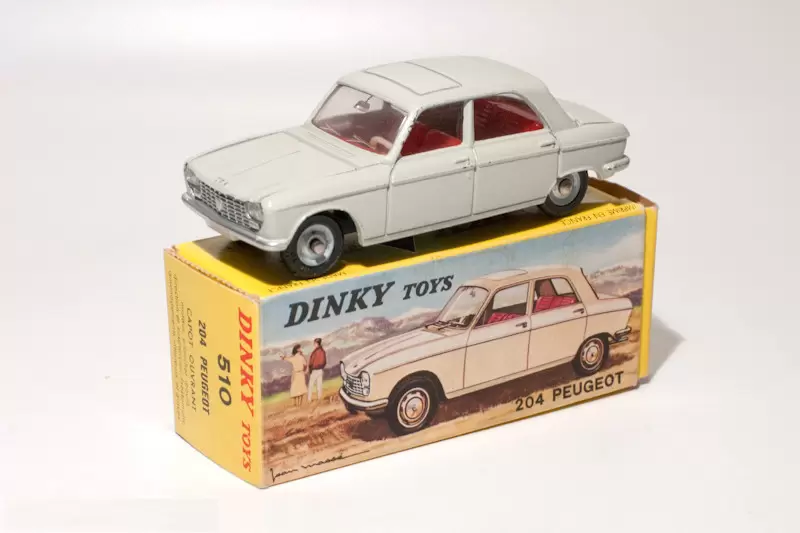 Atlas - Classic Dinky Toys Collection - PEUGEOT 204 (Blanche)