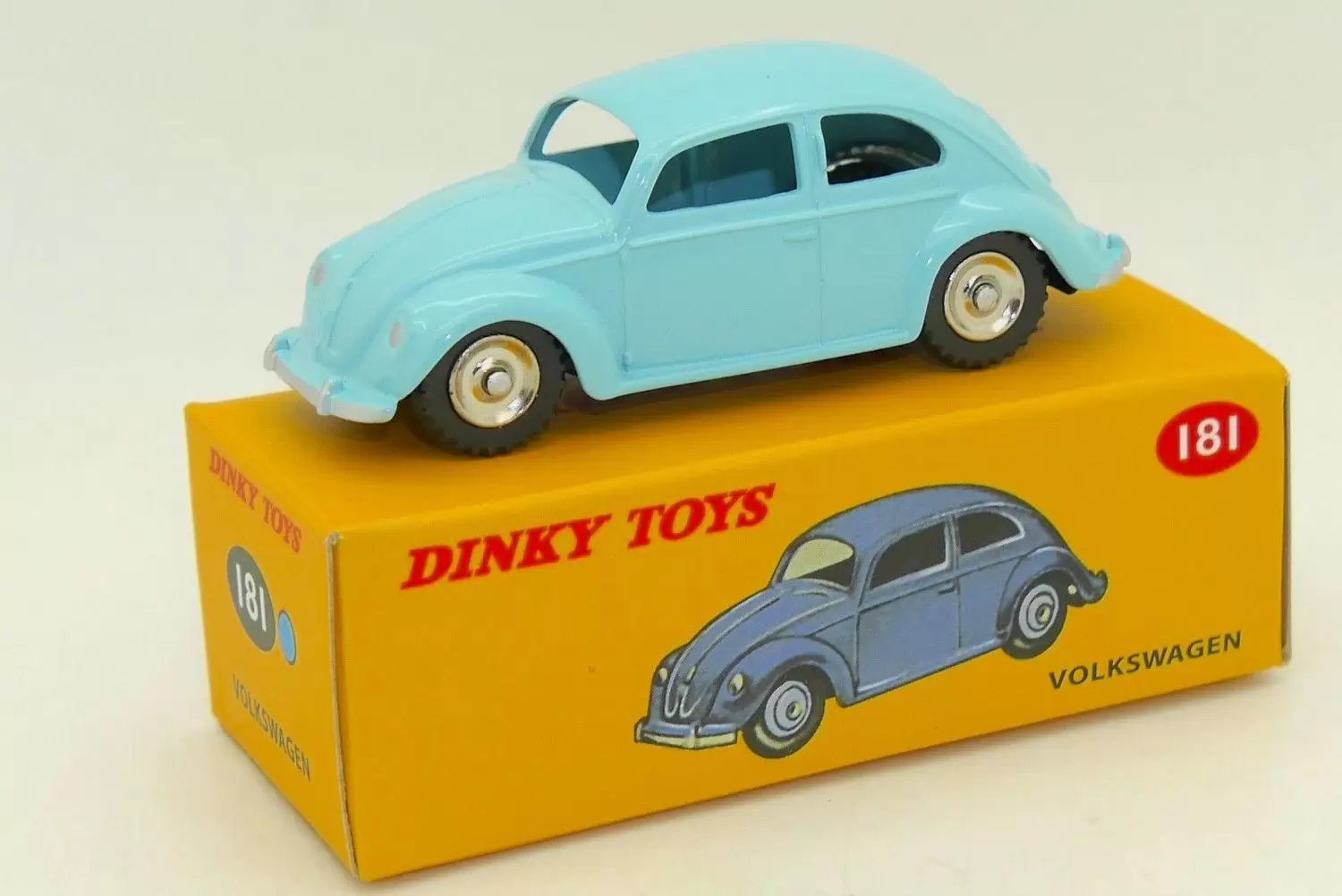 Atlas - Classic Dinky Toys Collection - VOLKSWAGEN Coccinelle (Bleu)