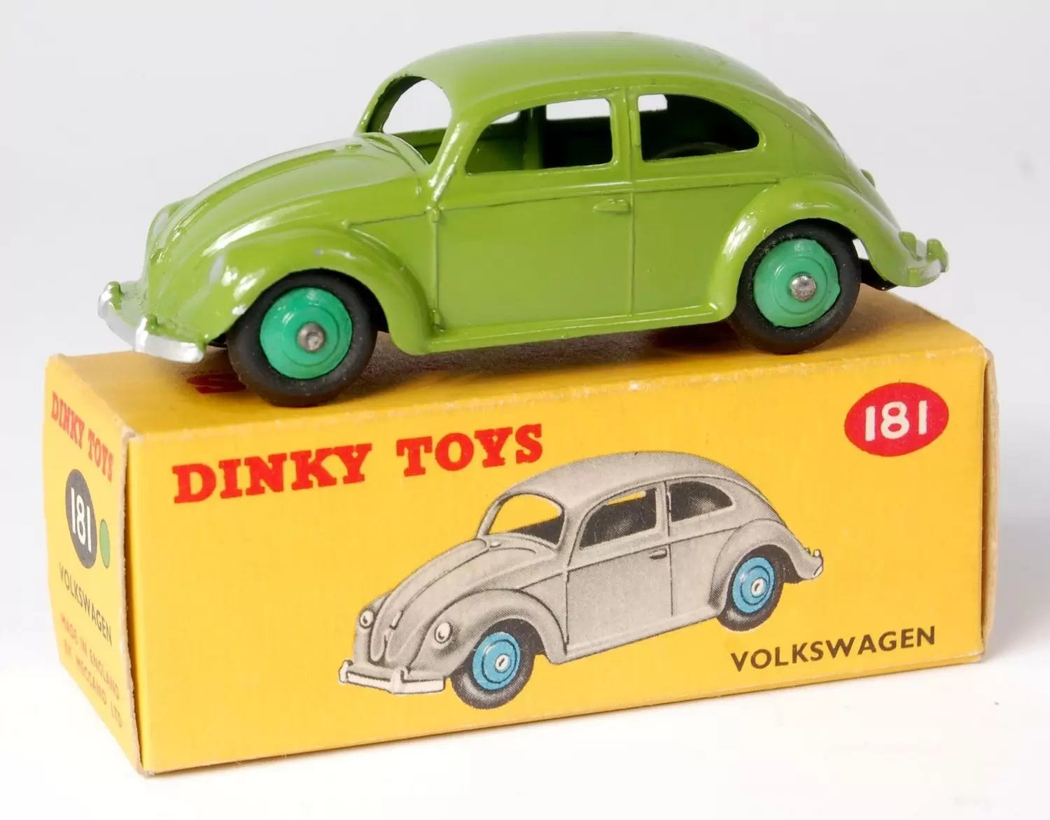 Atlas - Classic Dinky Toys Collection - VOLKSWAGEN Coccinelle (Verte)
