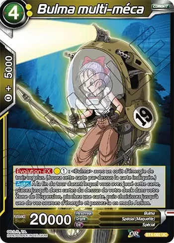 Colossal Warfare [BT4] - Bulma multi-méca