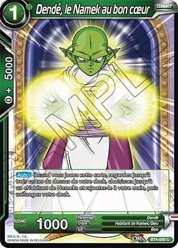 Colossal Warfare [BT4] - Dendé, le Namek au bon cœur