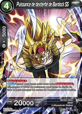 Colossal Warfare [BT4] - Puissance de dextérité de Bardock SS