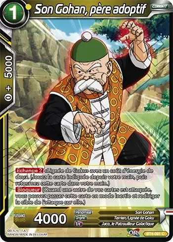 Colossal Warfare [BT4] - Son Gohan, père adoptif