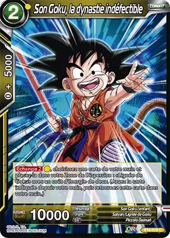 Colossal Warfare [BT4] - Son Goku, la dynastie indéfectible