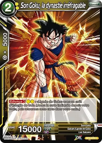 Colossal Warfare [BT4] - Son Goku, la dynastie irréfragable