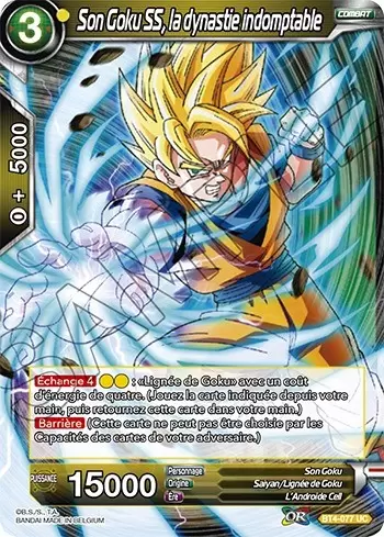 Colossal Warfare [BT4] - Son Goku SS, la dynastie indomptable