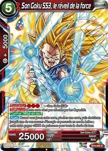 Colossal Warfare [BT4] - Son Goku SS3, le réveil de la force