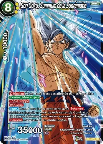 Colossal Warfare [BT4] - Son Goku, Summum de la Suprématie