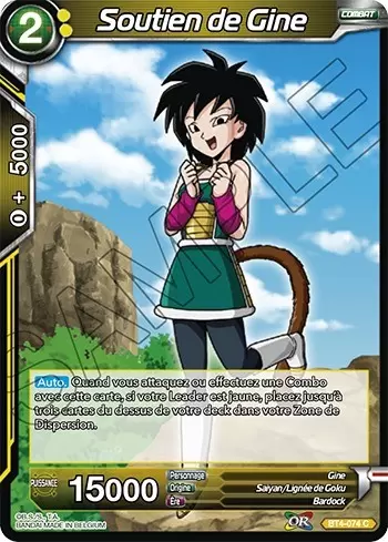 Colossal Warfare [BT4] - Soutien de Gine