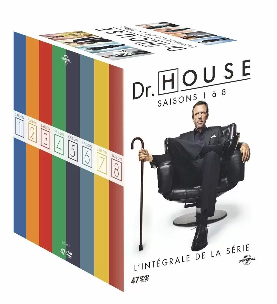 Docteur House - Coffret Dr House - Saisons 1 à 8