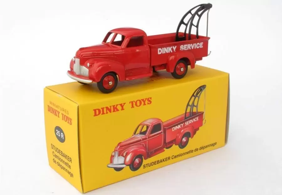 Atlas - Classic Dinky Toys Collection - STUDEBAKER Camionnette de Dépannage (Rouge)