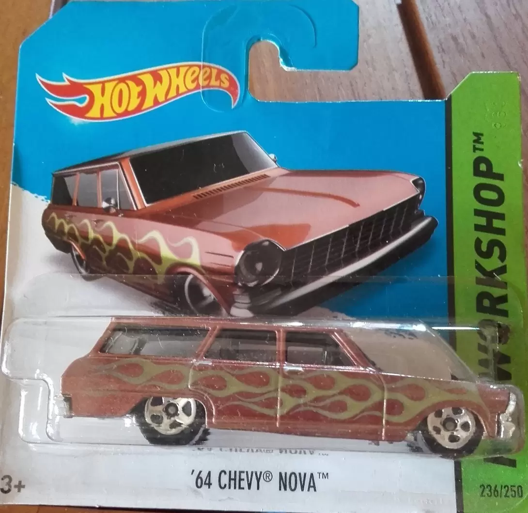 Mainline Hot Wheels - 64 Chevy Nova