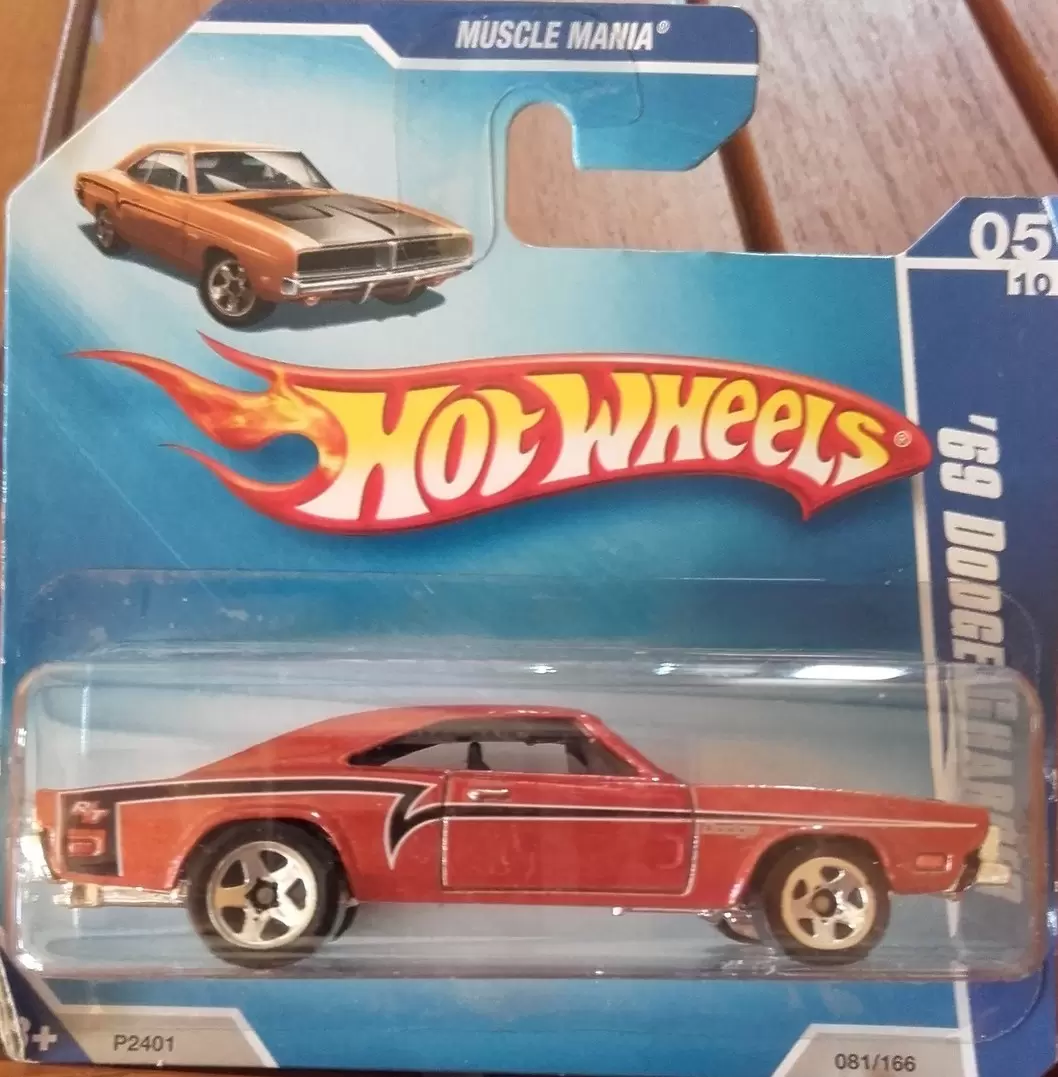Mainline Hot Wheels - \'69 Dodge Charger Muscle Mania