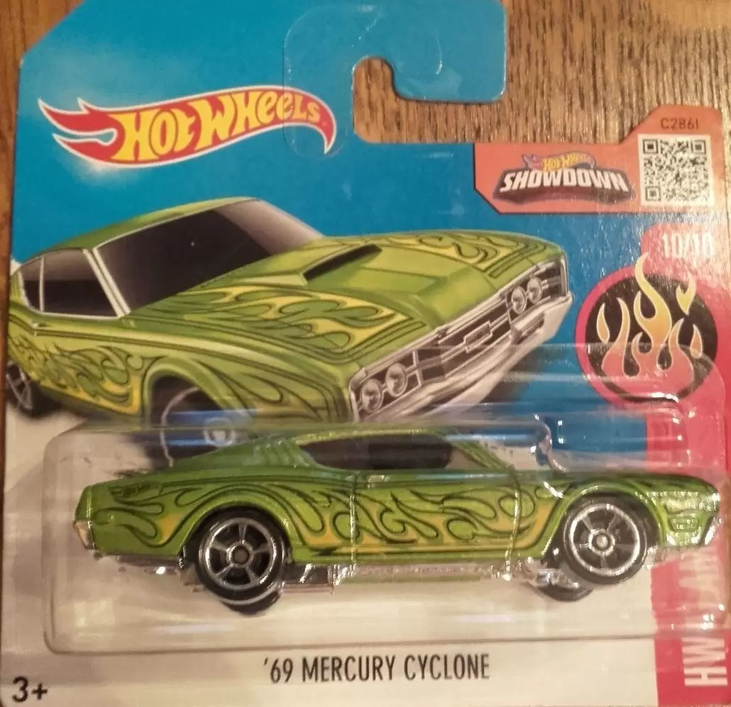 Mainline Hot Wheels - 69 Mercury Cyclone HW Flames