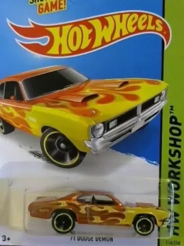 Mainline Hot Wheels - 71 Dodge Demon HW Workshop