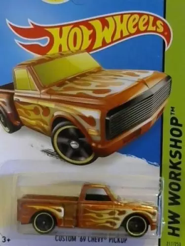 Mainline Hot Wheels - Custom \'69 Chevy Pickup