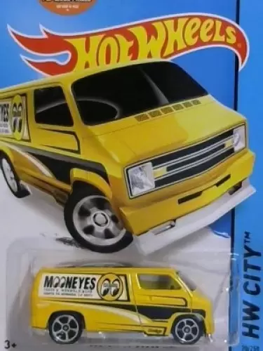 Hot Wheels Classiques - Custom \'77 Dodge Van HW City