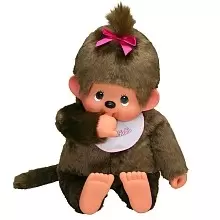 Kiki - Monchichi - Monchhichi fille bavoir rose 80cm