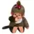 Monchhichi fille bavoir rose 80cm